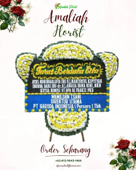 Papan Bunga Duka Cisantana